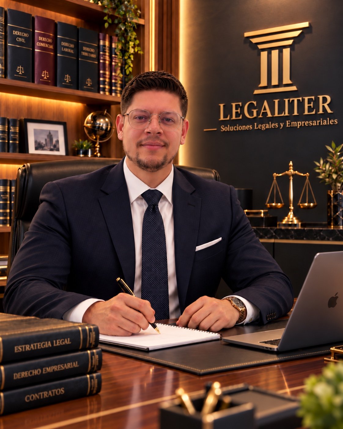 Samuel Elías Aguilar Sauceda, Gerente General de Legaliter HN
